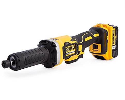 DEWALT DCG426P2-GB XR Brushless Die Grinder, 18 V, Yellow/Black, 125 mm