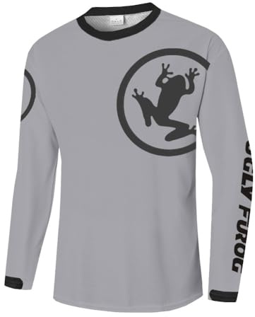UGLY FROG Downhill Trikot Langarm Kurzarm MTB Trikot Herren Racewear FR Jersey Fahrrad Sport Enduro Leichtgewicht Atmungsaktives SJFX10