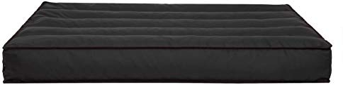 PillowPrim Palettenkissen - Sitzkissen - Komfort für Sofa & Couch - Perfekt für Balkonmöbel & Garten - Weich & langlebig - 120x80 cm, Schwarz