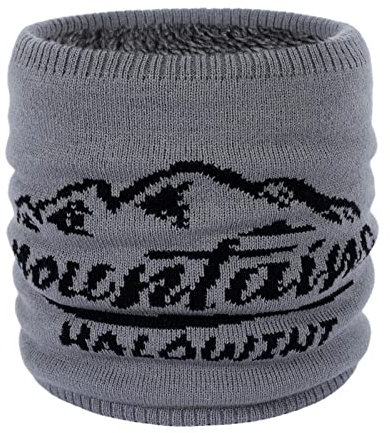 Schal Herren Winter Schal für Damen und Herren Fleece Loop Motorrad Fahrrad mit Fleece Beschichtung Schlauchschal Winter Rundschal Multifunktionstuch Skifahren Weihnachten