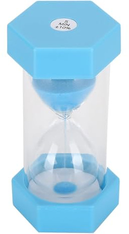 Sand Timer, Childrens Large 5 Minutes Timer Sand Clock Anti Drop Sand Hourglass Timer Sandglass Brushing Timer Home Decoration for Autistic Children