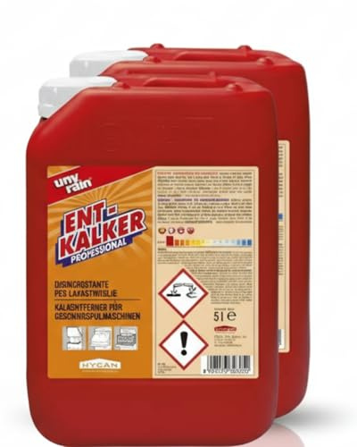 Blanc HYGIENIC Entkalker Geschirrspülmaschinen 2x5 Liter Profi | Löst Kalk, Kesselstein & Rost, steigert Waschleistung, schützt Geräte & Hygiene