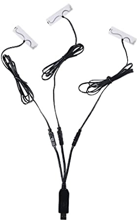 3-in-1 AA-Batterie-Eliminator, USB-Netzteil, ersetzt 1-4 Stück 1,5 V AA-Batterien für Uhrkamera, Gameboy, Taschenlampe, Radio