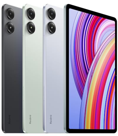 XIAOMI Redmi Pad Pro 8GB Ram 256GB 10000mAh ROM Pantalla 11 FHD+ 90Hz 6nm Snapdragon 680 Cámara 8MP WiFi Negro
