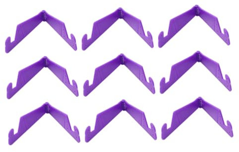 jojofuny 15pièces Support De Téléphone V-Type Réglable Et Pliable Étagère De Bureau pour Smartphone Et Tablette Pratique pour Bureau Et Maison