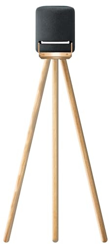 HOOKMEMO Compatible for Echo 4th Gen Speaker Wood Stand (Echo Studio Stand)