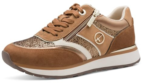 Tamaris Damen Schnürer braun 40