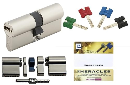 Cylindre Modulaire Débrayable de Haute Sécurité 32.5x32.5mm - 4 clés - HXRM