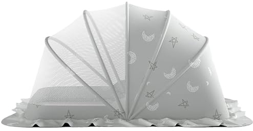 Moustiquaire pour Bébé Lit Berceau | Filet De Couffin pour Bébé | Housse De Berceau Housse De Moustiquaire, Respirant Et Pliable, pour Berceau, Cododo, Voyage, Camping, Siestes en Plein Air