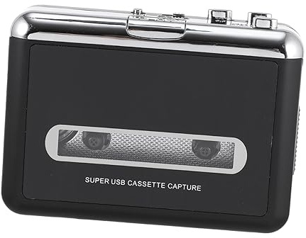 SHINEOFI Lecteur Cassette vers Convertisseur De Cassette Lecteur De Musique Audio Conversion Numérique De Bande