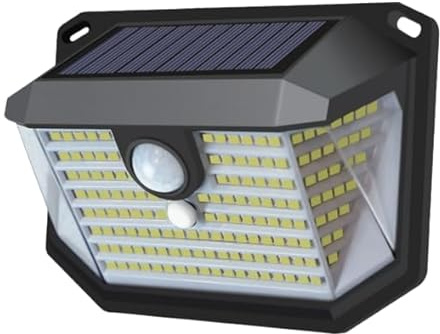 LUXULA 2 Stück LED Solar Wandleuchte Bewegungsmelder außen, IP44 | mit Bewegungsmelder, 3 Lichtmodi, IP44 wassergeschützt, Solarlampe für Garten, Balkon, Terrasse, Treppe und Zaun