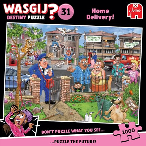 Wasgij Destiny 31 - Home Delivery - 1000 Piece Jigsaw Puzzle for Adults
