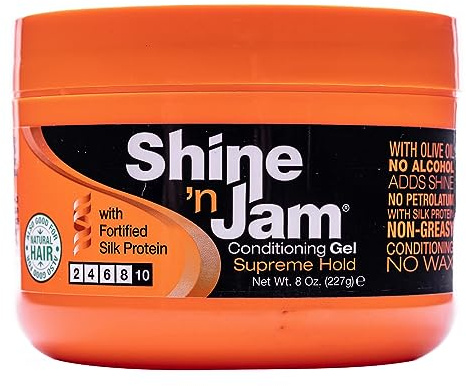 Ampro Shine-n-Jam Supreme Hold for Women 8 oz Gel