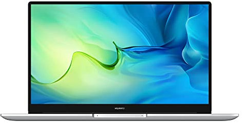 HUAWEI MateBook D 15 Laptop, Windows 11 , 15.6 inch Ultrabook with 1080P Eye Comfort FullView Display, AMD Ryzen 5 5500U Processor, Fingerprint Power Button, 8GB memory, 512GB SSD, Silver (Renewed)
