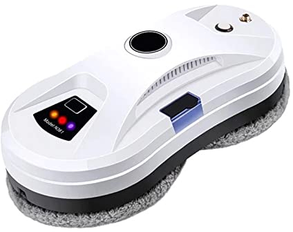 Robot per la pulizia delle finestre, Robot lavavetri for uso domestico Spruzzo d'acqua intelligente con spruzzatore d'acqua Parete di piastrelle di vetro magnetica a distanza elettrica for finestre, p