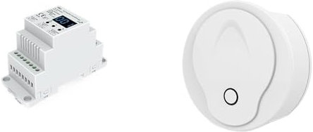 Dimmer LED AC triac 220V 230V 110V interruttore a pulsante RF 2.4G controller ferroviario wireless dimmer intelligente Wifi adatto for lampadina TR1 (Color : TR1 and WIFI set, Size : 220V)