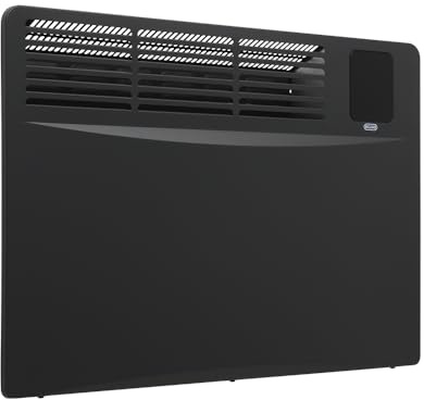 ECOSO 1500W Anthracite WiFi Convector Smart Electric Heater Plug 420x615mm