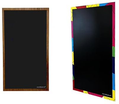 Ardesia bifacciale di dimensioni 94 x 52 cm (fronte tradizionale e retro moderno)