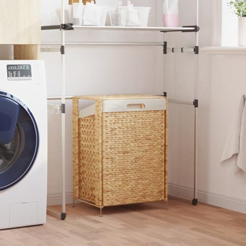 Xichuzi Cesto de Ropa Sucia Jacinto Agua 44x34x64 cm, Cubo Ropa Sucia, Cesto Ropa Sucia, Laundry Basket, Cesta Colada - SPU:355186