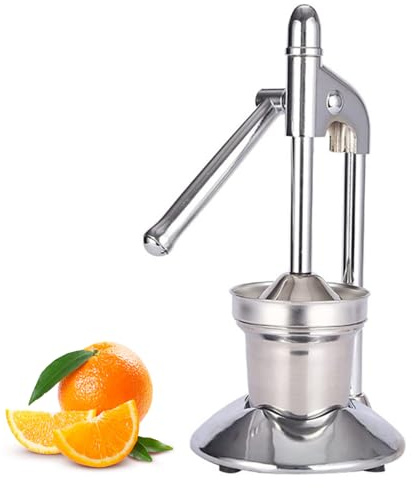 Exprimidor manual de cítricos, exprimidor de limón profesional de alta resistencia, prensa manual resistente de cítricos y limón para jugo de frutas, naranja y granada