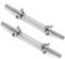 Yes4All BDM8 Kurzhantelstange, 2,5 cm x 35 cm, Chrom (paar)