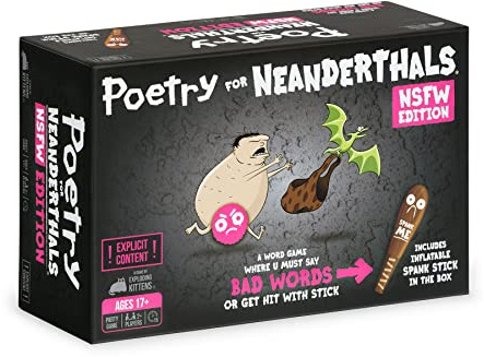 Poetry for Neanderthals NSFW: By Exploding Kittens, 2+ players, Ages 17+