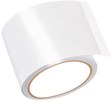 IKKAB Zelt Klebeband Pvc Planenreparaturband Transparentes Zelt KlebebäNder Reparaturset Reparatur Planen Klebeband für Lkw Abdeckplane Markisen Teichfolie Wasserdicht Dichtungsband 5cmx5m