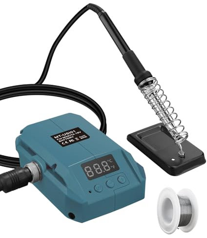 Schnurlose Lötkolben-Station für Makita 18V Akku, 60W 180-480℃（356-896℉）Lötkolben-Kit, schnelles Aufheizen für elektronische Arbeiten, Elektro-DIY, Haushaltsgeräte-Reparatur