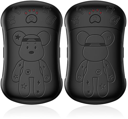 Hand Warmer, Electric USB, Rechargeable Set of 2, Electric Hand Warmers,Reusable 6000Mah, Rechargeable Pocket Oven Magnetic Hand Warmer Outdoor Camping Heat Gifts for Men Women Kids