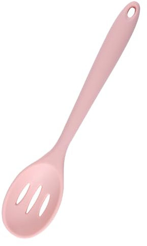 Cucchiaio a fessura silicone, cucchiaino silicone cucina cucina cucina skimmer con skimmer da cucina per svuotare
