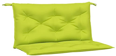 Lumanois Cojines de Banco de jardín 2 uds Verde Brillante 100x50x7 cm,Casa y jardín,Decoración,Cojines para sillas y sofás,2.65kg-361670