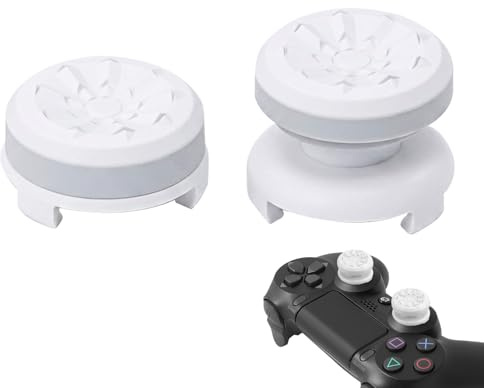 Performance Thumbstick Caps For Ps4/Ps5 Controller, Controller Grips For Ps5 Thumb Grips, Control Freaks Ps5, 3d Texture Silicone Joystick Grips For Enhanced Gaming Accuracy(High-Rise & Mid-Rise)