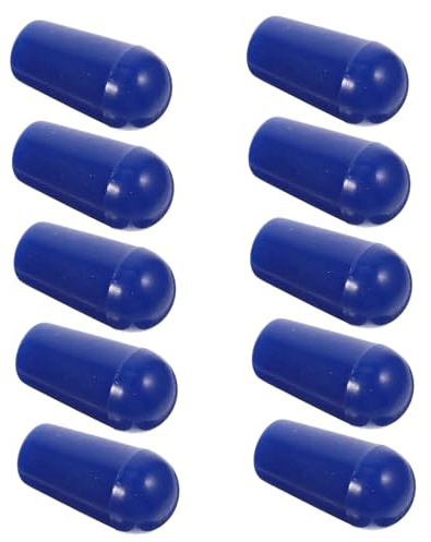 ibasenice 10 Stück Gitarrenkippkappen Toggle-spitze Kappen Für E-gitarre Zubehör Kunststoff Blau 4mm