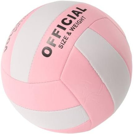 BRIGHTFUFU Weicher Volleyball Für Indoor-Sport Training Mit Stabiler Konstruktion Und Hervorragender Ballkontrolle Langlebiges Trainingsgerät Für Erwachsene Offizielle Leuchtende Farben