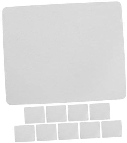 BCOATH Lot de 10 Tapis De Souris À Sublimation 18 X 22 Cm Confortables Lisses Robustes Antidérapants