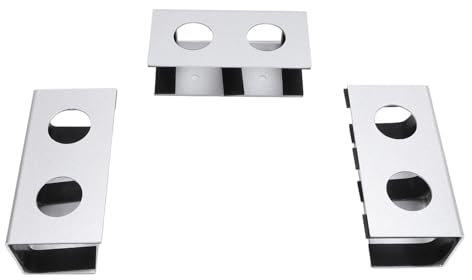 Bajo Portavasos de Dispositivo de Escritorio, Debajo de la Computadora Portátil de Escritorio Montando una Fuerte Carga de Carga de Silicona Anti -Slip para Caja de TV (Silver)