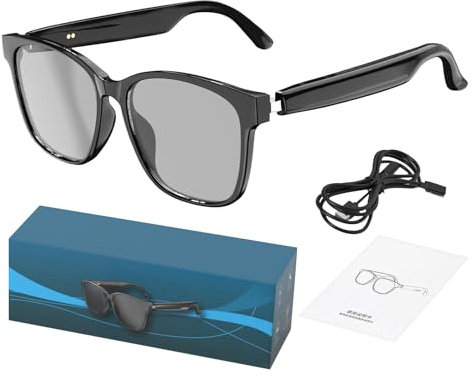 Smart Glasses AR Augmented Reality Glasses Voice Control Touch Navigation Wireless Glasses with Camera Smart Activity Glasses Technology Gadgets