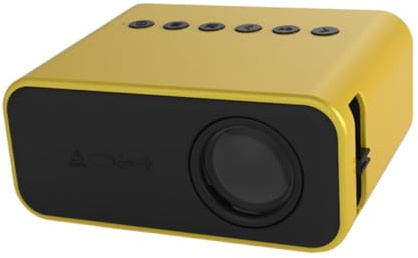 KONTONTY Mini Proiettore LED Portatile per Telefono Dispositivo di Visualizzazione Film Tecnologia di Riflesso Diffuso per Proteggere la Vista Distanza di Riproduzione per Uso Domestico