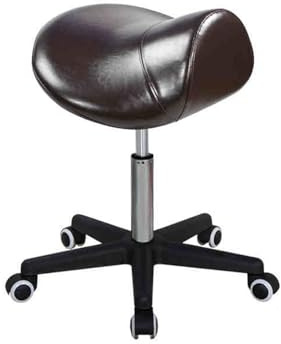 Rullande sadelpall, ergonomisk sadelstol, höjdjusterbar, lämplig for massage, skönhetssalonger, spa och kontor