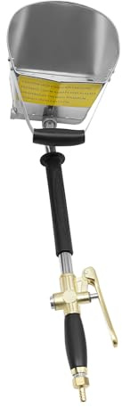 Pistola de crepir neumática, pulverizador de mortero cemento con 4 chorros, máquina de proyectar recubierto de aluminio, herramienta de enlucido profesional para paredes interiores exteriores