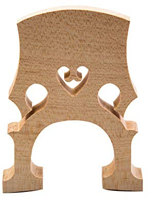 Standard Ahornbrücke Ersatzteil für 1/8 Kontrabass verstellbare Stegbrücke