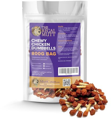 The Regal Mutt - Chicken Dumbbells - 800g Bag