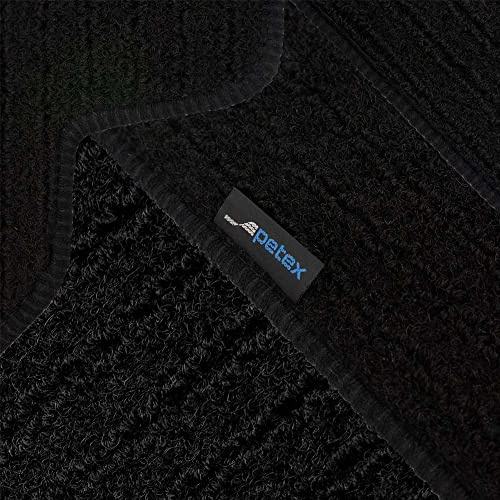 PETEX Jona Autoteppich Premium Passform vorne und hinten schwarz 4-teilig