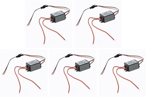 Xptieeck 5X 3W LED Lampe Treiber Driver Elektrischer Transformer Trafos 85V-265V