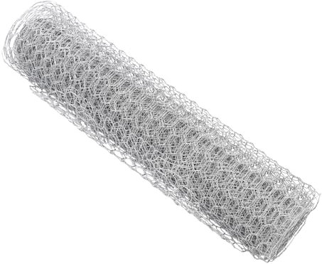 Gogogmee Rete Zincata Per Pollame e Animali Domestici Struttura Resistente e Durevole Protezione Per e Recinti