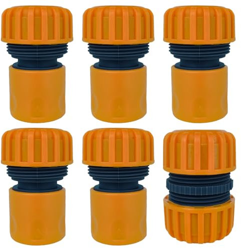 YUANBAO 3/4 Inch Garden Hose End Quick Connectors + Repair Connectors, Pipe Watering Fittings