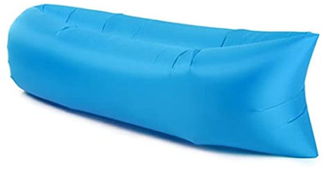 Generisch Aufblasbares Sofa, Wasserdichtes Luft Sofa mit Kompakte Tragebeutel,Tragbares Aufblasbares Sofa für Camping Park Strand