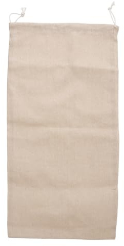 OKUMEYR Reusable Bread Bag Drawstring Storage Bag for Bread Loaf Cotton Drawstring for Home Kitchen
