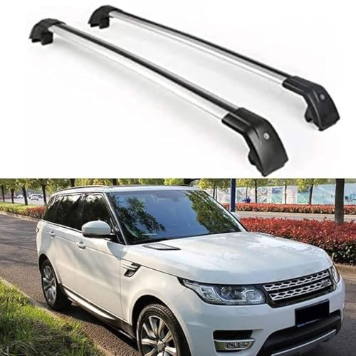 ZHAODG Barre Portapacchi per Auto, per Range Rover Sport 2014-2019 Barre PORTATUTTO, portabiciclette, Barre trasversali da Tetto,Bagagli Trasporto Rack, Auto Accessori