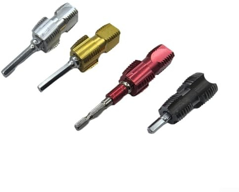 Elektrischer Bohrer-Adapter, Wasserrohr-Innenloch-Gewindeschneider, Wasserrohr-Werkzeuge, Handbohrer-Zubehör, für 1/2 Zoll 3/4 Zoll PSA PPR Kunststoffrohre (D)